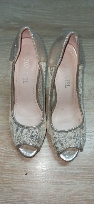 Zapatos tacones fiesta talla 37 