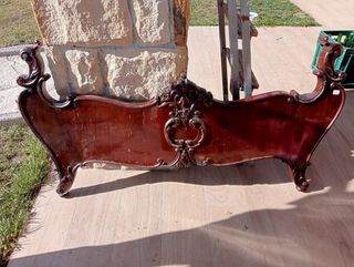 Cabecero madera antiguo