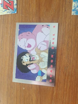 Cartas Dragón Ball Z plateadas