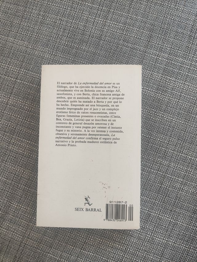 La enfermedad del Amor