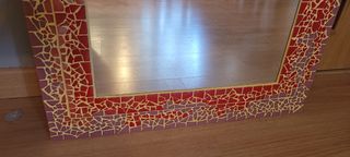 Espejo grande mosaico