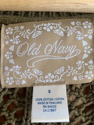 jersey verde old navy