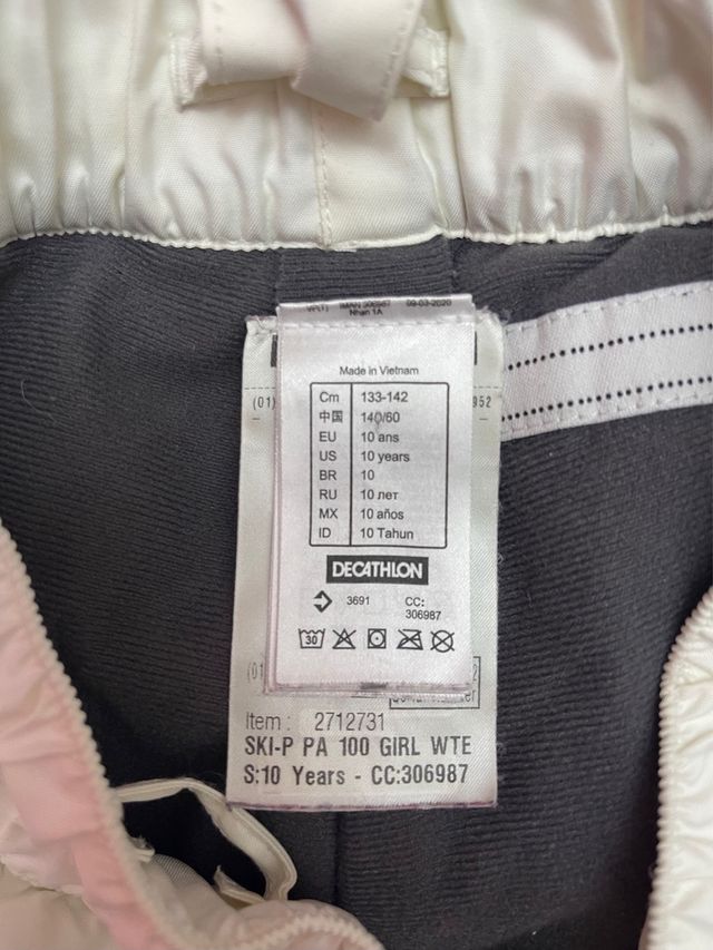 Pantalone da Sci Bambina