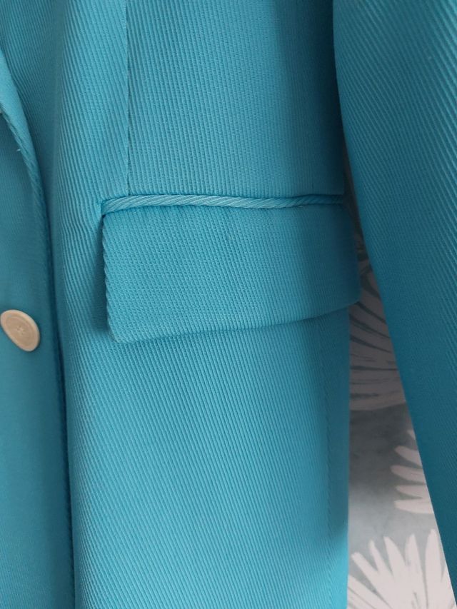 Blazer nueva Zara nueva azul cielo. Talla XS