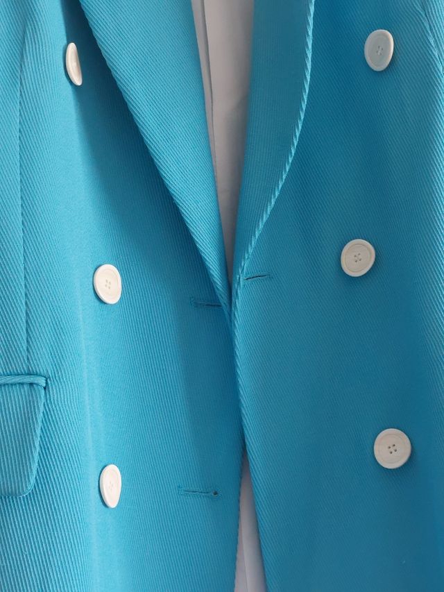 Blazer nueva Zara nueva azul cielo. Talla XS