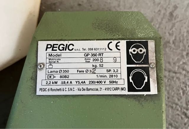 troncatrice alluninio