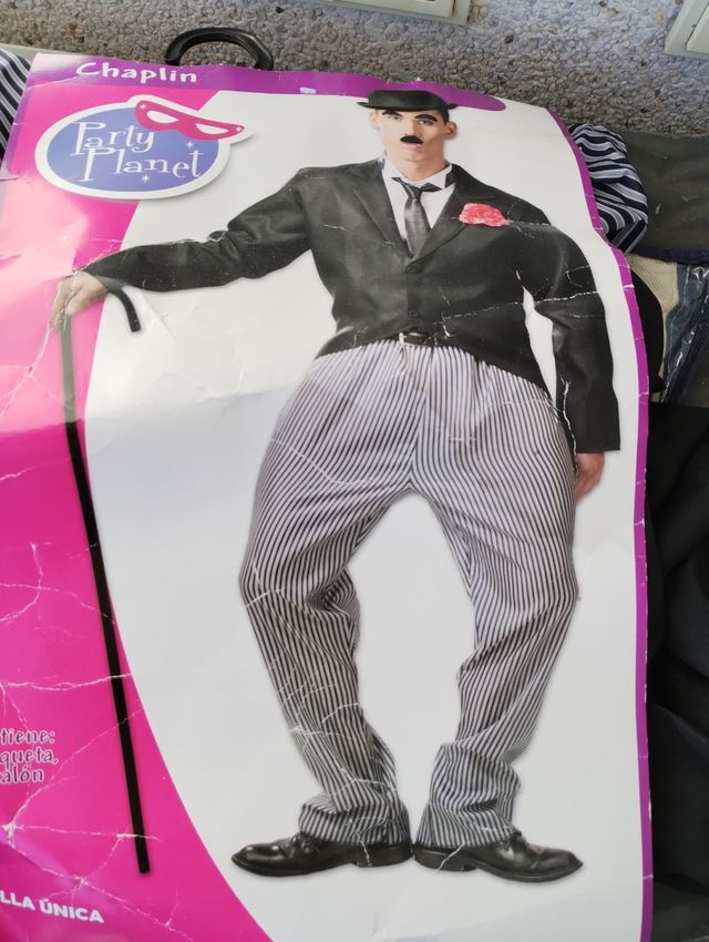 Disfraz de Chaplin o Actor