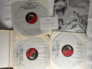 Opera Armide en vinilo. Cristoph W. Gluck