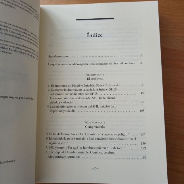 El síndrome del hombre irritable