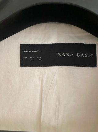 chaqueta blanco roto