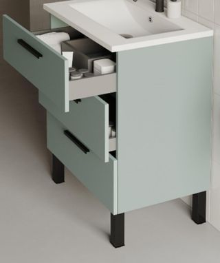 Armario para lavabo nuevo.