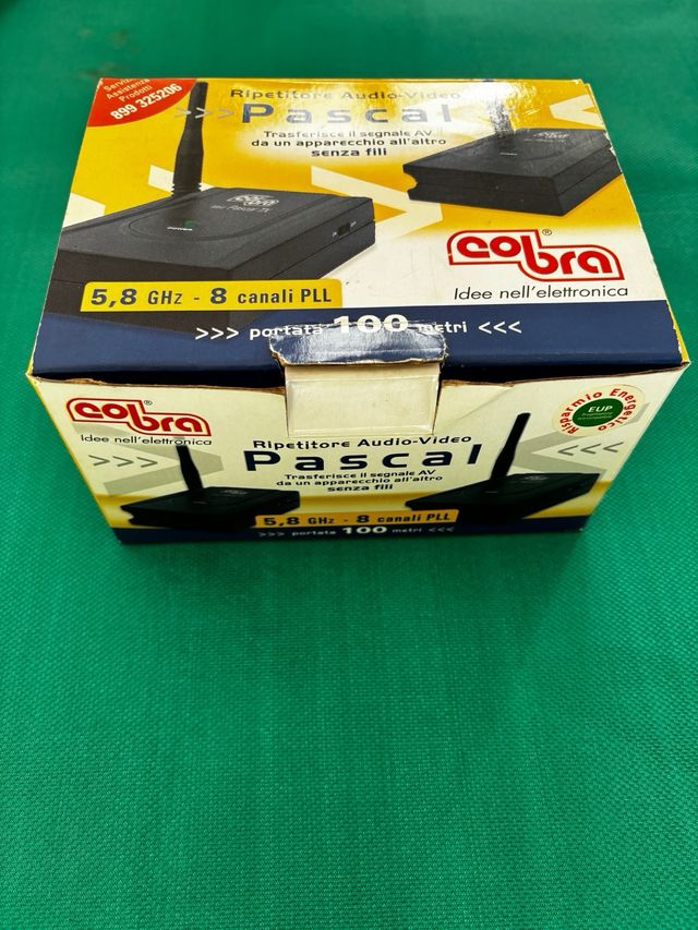 ⚡️Ripetitore audio video cobra pascal 5,8 GHz⚡️