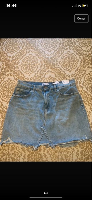 falda denim ZARA