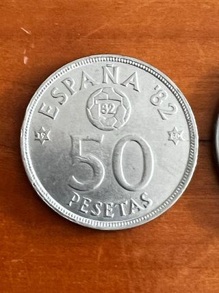 Monedas mundial 82