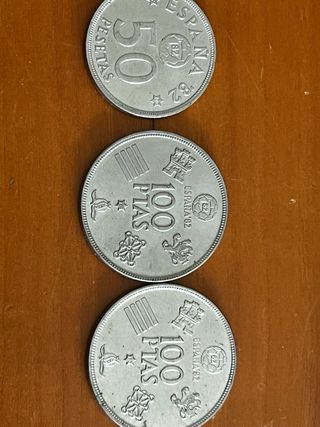 Monedas mundial 82