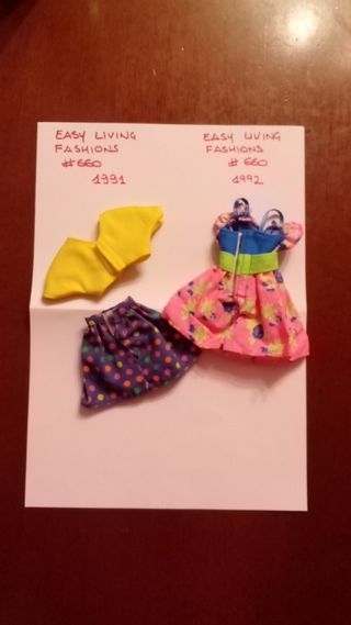 Barbie abiti anni 90 da collezione