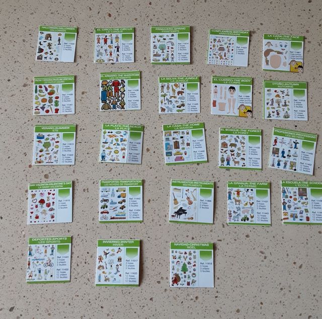 Recortables casas de muñecas