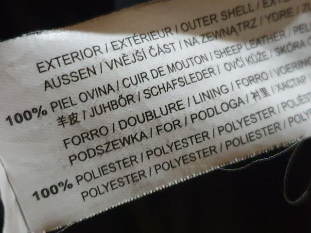 Chaqueta de piel mujer