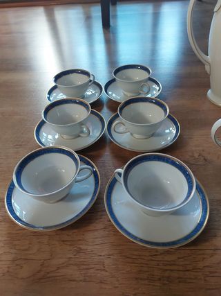 Juego de café porcelana alemana