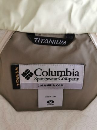 Chaqueta de esquí de Columbia Titanium