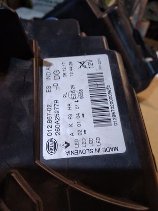 Antiniebla Renault megane 4 RS