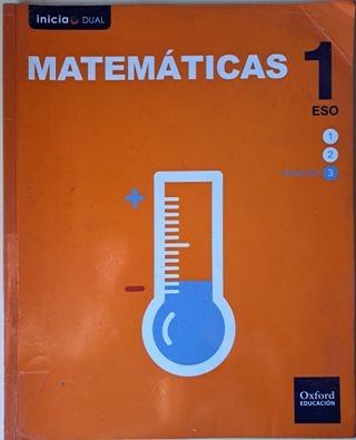 Matemáticas 1°ESO Oxford Education