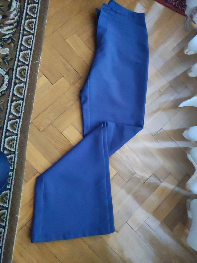 Pantalón de vestir azul
