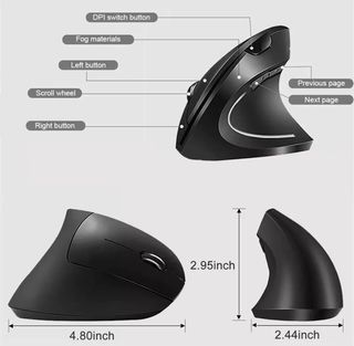 RATÓN ERGONÓMICO INALÁMBRICO