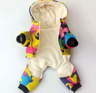 Tuta per cani impermeabile tg  XXL misura cm 38