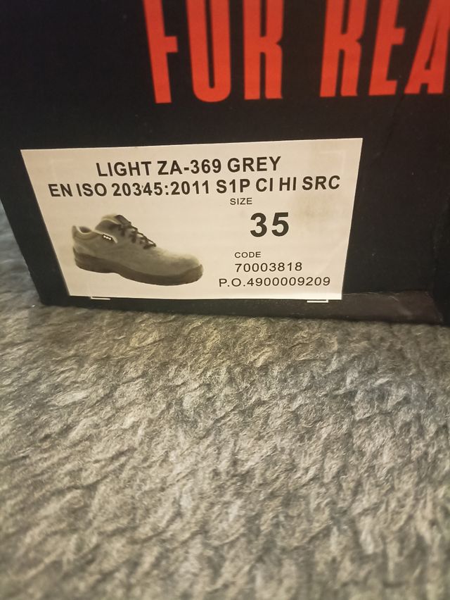 Calzado de seguridad botas