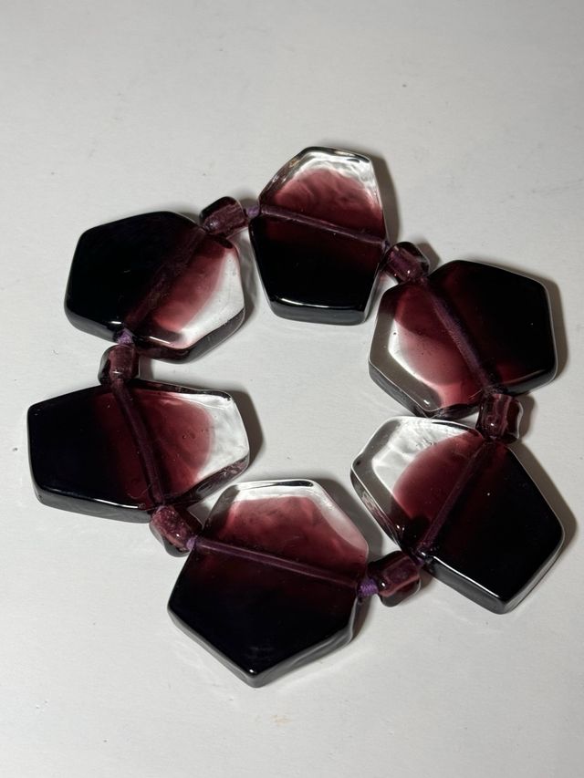 Parure in vetro di Murano