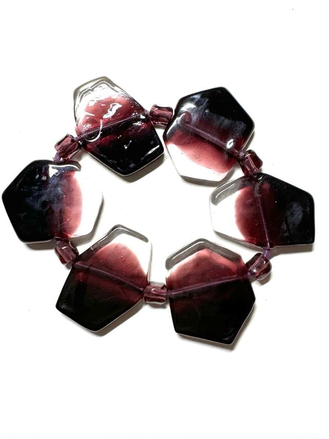 Parure in vetro di Murano