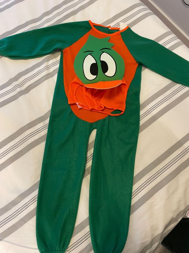 Disfraz infantil de pato