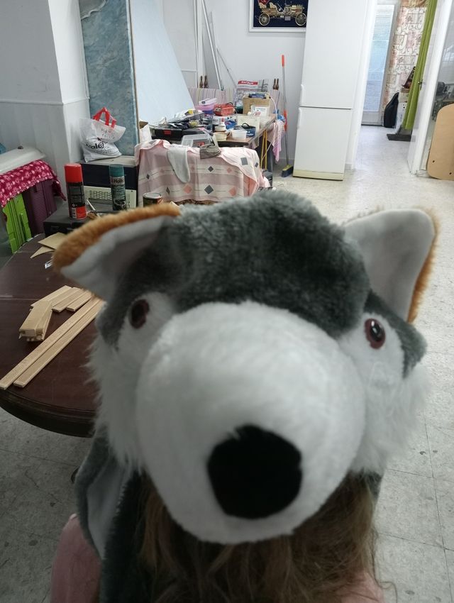 Disfraz cabeza de zorro