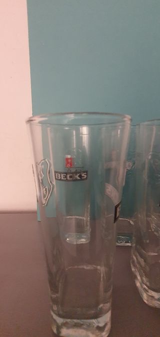 Bicchieri birra beck's 6 pz