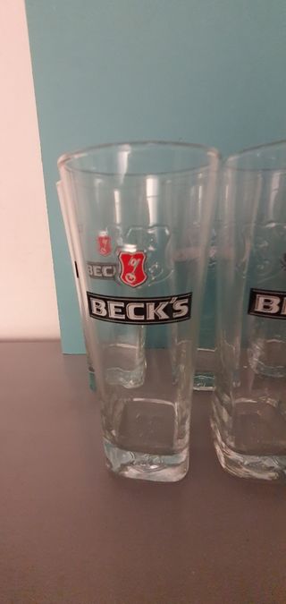 Bicchieri birra beck's 6 pz