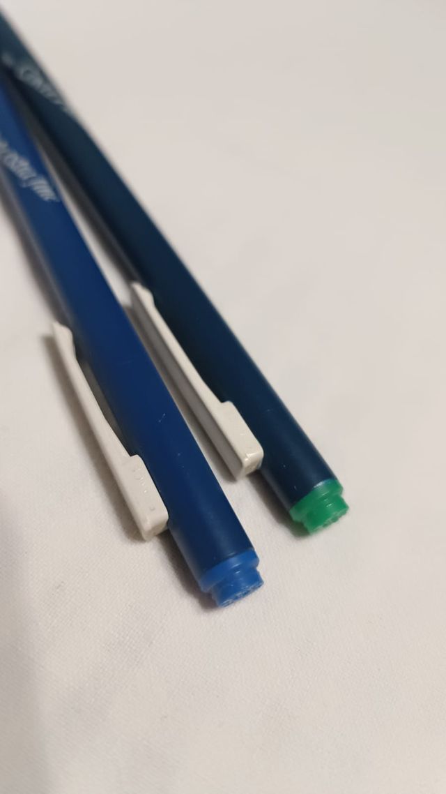 2 ROTULADORES CONTÈ PUNTA EXTRAFINA (VERDE Y AZUL)