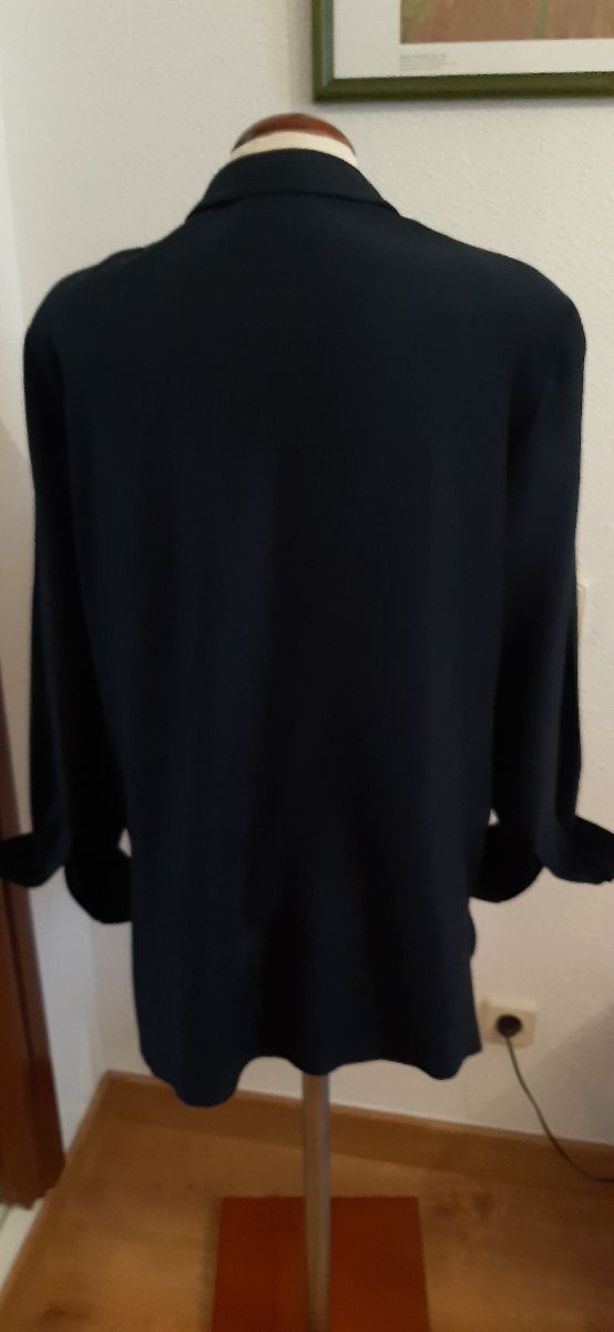 Chaqueta señora azul marino