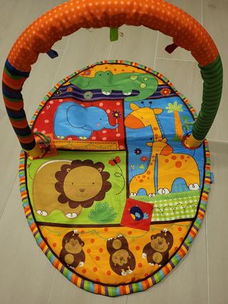 Manta gimnasio parque bebe