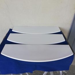 Mensole curve ripiani in legno massello