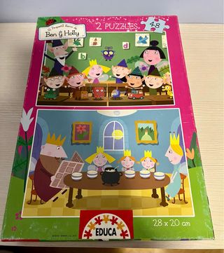 Puzzles marca Educa “Ben y Holly”