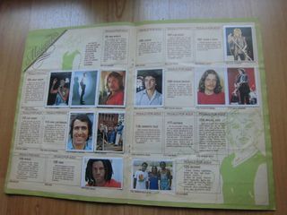 ÁLBUM DE CROMOS TELE POP INCOMPLETO 97 DE 240