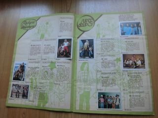 ÁLBUM DE CROMOS TELE POP INCOMPLETO 97 DE 240