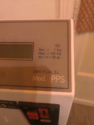 Balanza de precisión de farmacia