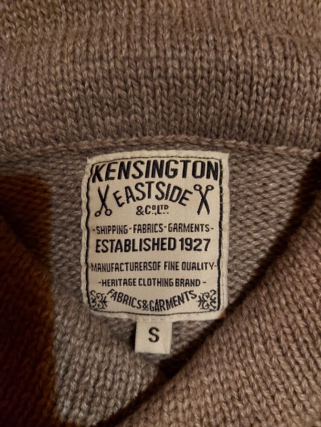 Jersey hombre gris nuevo