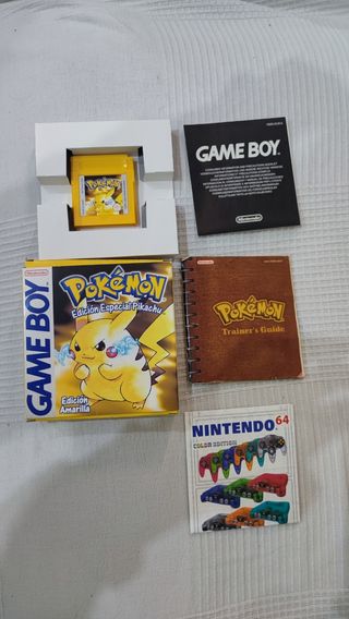 Pokémon edición amarilla ORIGINAL