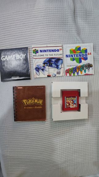 Pokémon edición roja ORIGINAL