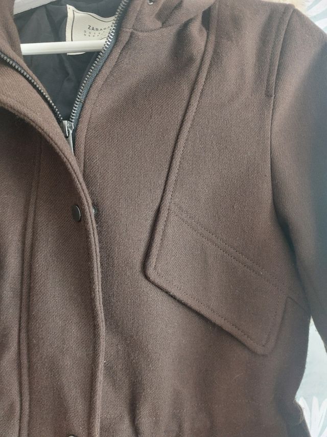 Parka nuevo Paño Verde Oliva. Talla XS