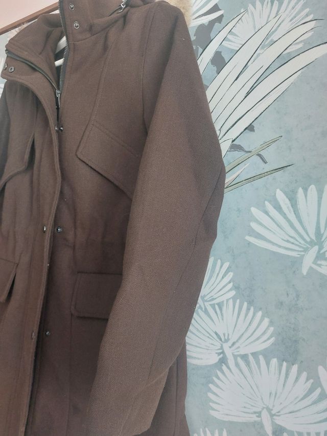 Parka nuevo Paño Verde Oliva. Talla XS