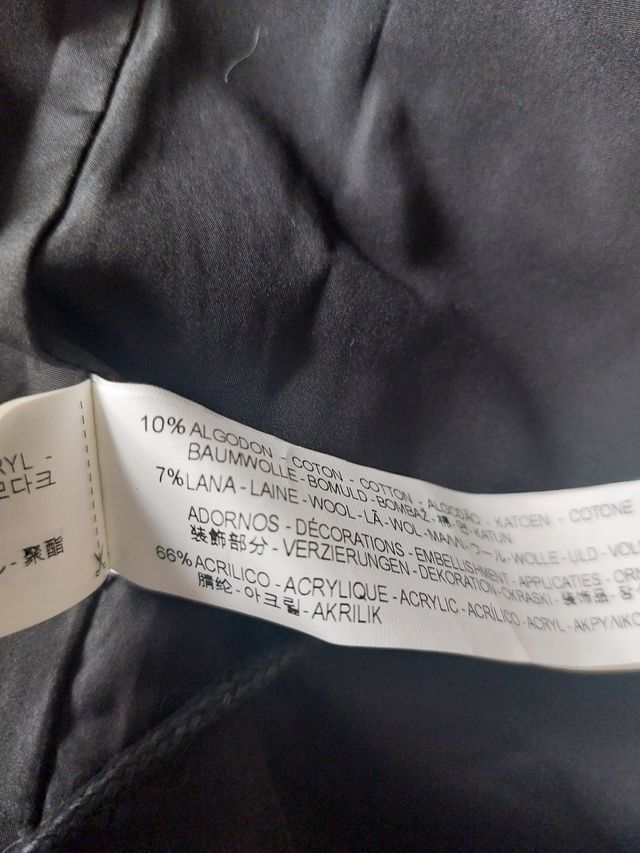 Parka nuevo Paño Verde Oliva. Talla XS